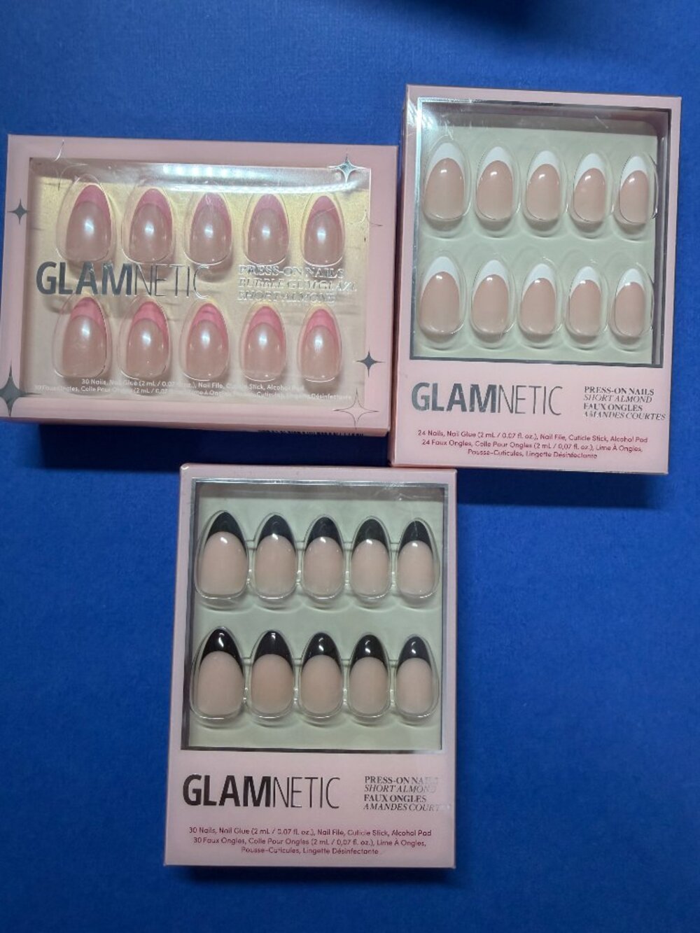 Mixed Lot of 18 Kiss Glamnetic Nailbliss Olive & June Nails - Picture 5 of 10